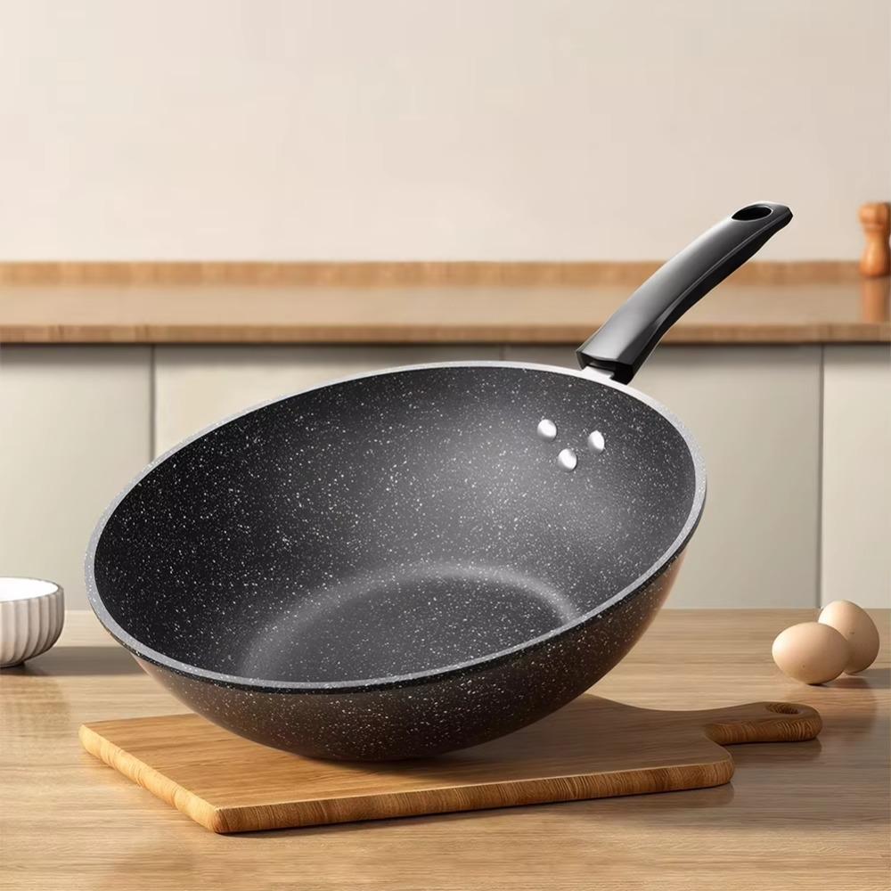 Universal Frying Pan Non-Stick Wok Lightweight Stir-Fry Pan Restaurant