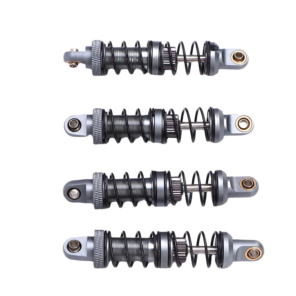 4PCS 70mm RC Set Double Stage Spring Alloy RC Shock Damper Absorber for 1/10 RC Cars