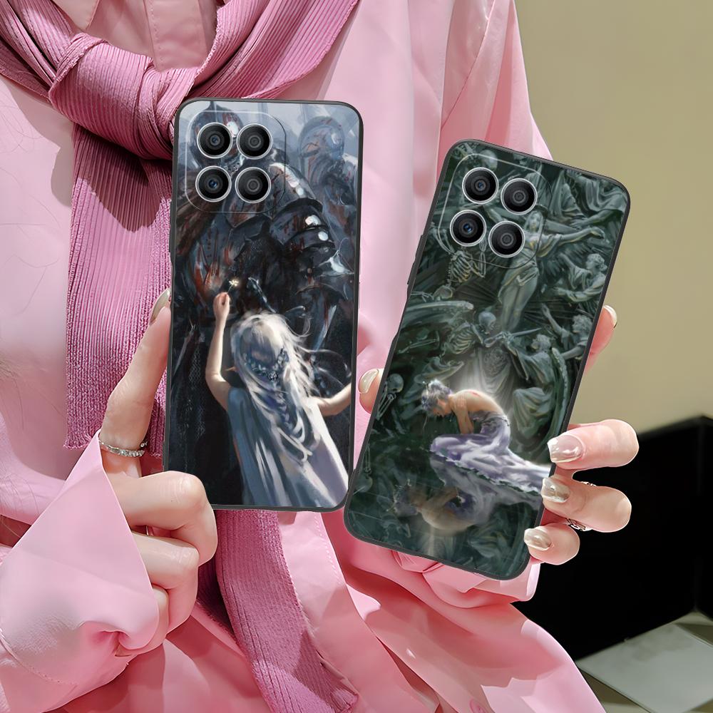 Anime Ghostblade Mobile Phone Case for Honor 90 80 70 60 50 30 20 10 9 8 7 Pro S SE Lite 5G Colorful Printing Cover Pretty Cover