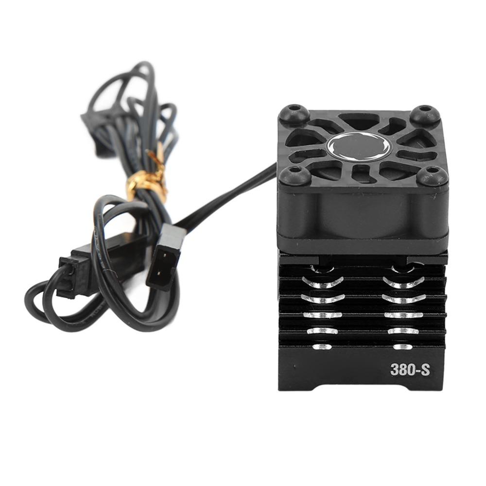 8.4V RC Motor Cooling Fan Heatsink Aluminum Alloy RC Radiator Fan Off-Road Racing