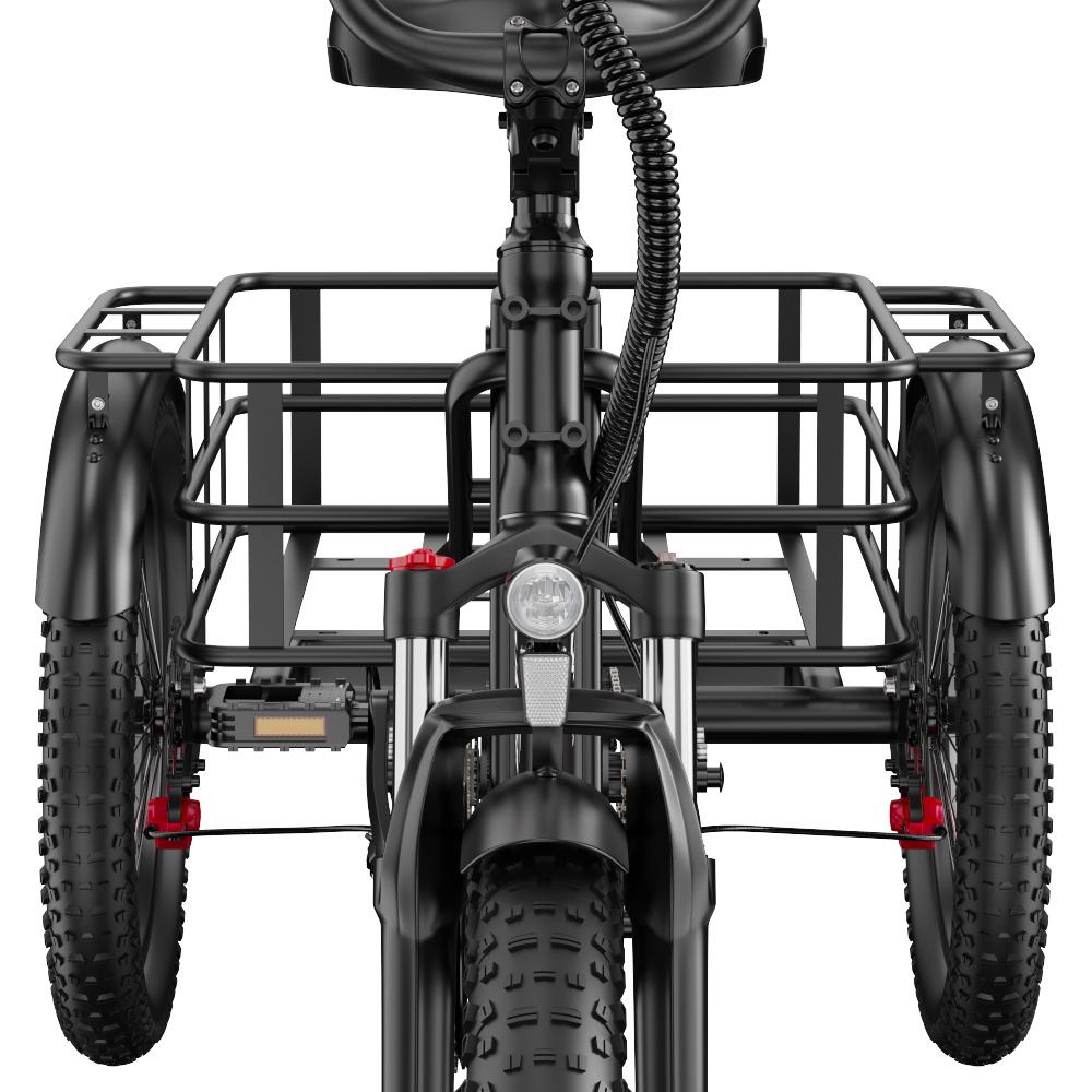ONESPORT OT30 PRO Urban electric bicycles 1*7 speed 500W motor 48V 18Ah 20*3.0 inch tires