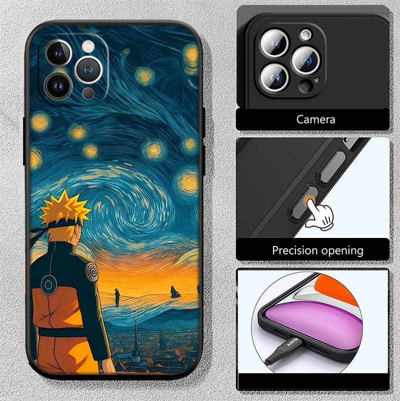 JO40 Naruto Akatsuki Phone Case for Samsung A35 A25 A24 A15 A05S A05 M55 M35 M15 A06 A16 A02 A12 A13 A10 A20 A30 A22 A31 A32 A33 A41 A42 A50