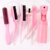 6pcs Modeling Tool Set, Spray Bottle, Creative Diagonal Hairbrush,straight Back Comb, Easy Hair care,Special for Real Hair Wigs