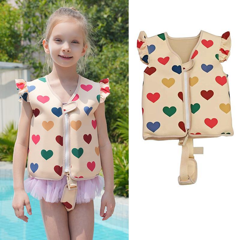 2024 Lace Baby Foam Swim Aid Buoyancy Vest - Inflatable-Free Children's Life Jacket