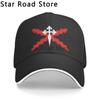 Spanish Empire Baseball Caps Spain Hats Imperio Travel Burgundy Hispanic Catholic Monarchy Cross Flags hat Unisex Unisex Trucker Cap