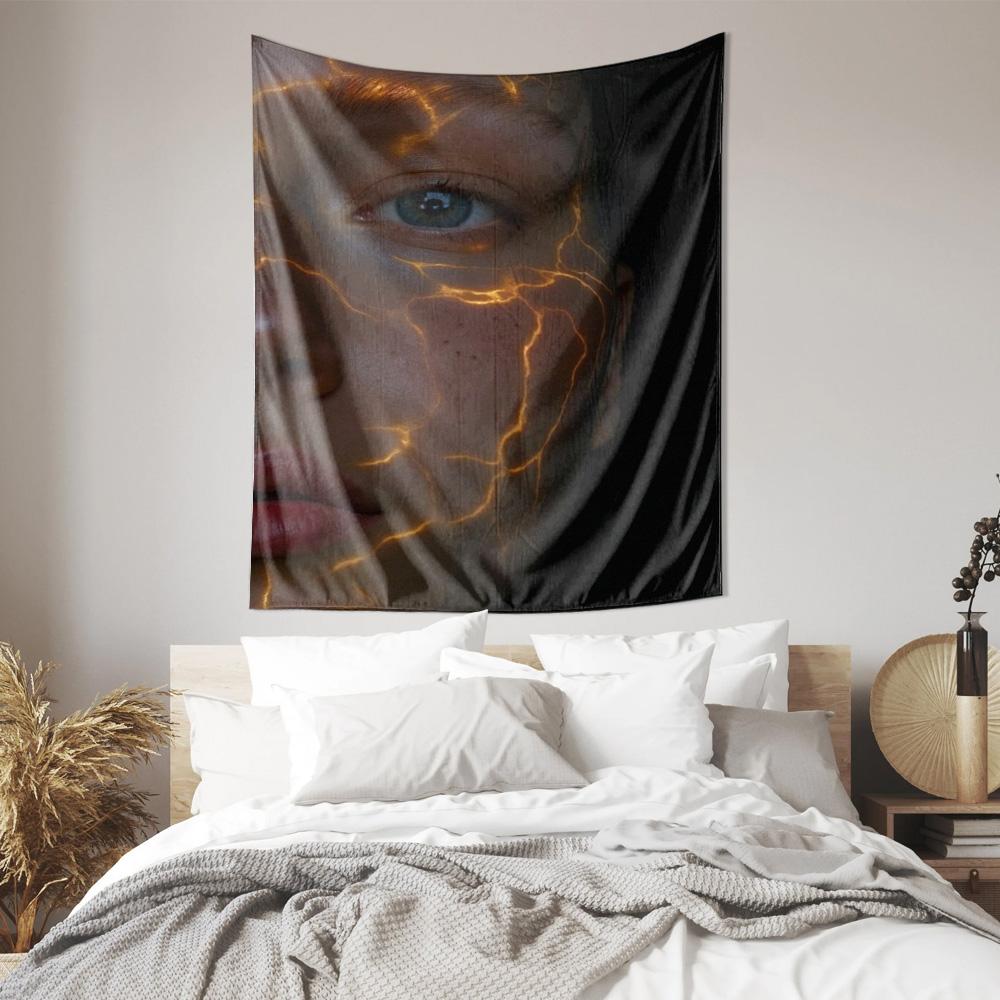Unique Lightning Tapestry Epic Thunderbolt Print New Choice for Bedroom Living Room Decor