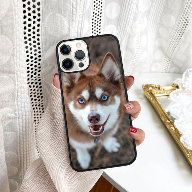 Siberian Husky Dog Phone Case For Samsung Galaxy S10 S22 S23 S24 Note 10 20 Lite S20 Plus S21 Ultra Back Cover