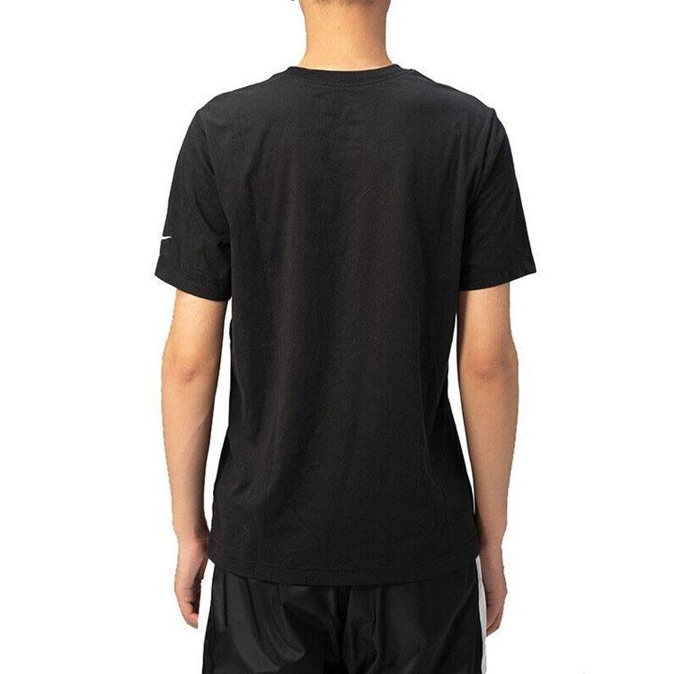 Nike Basketball Brooklyn Quick Dry Short Sleeve Black Men's CU2742-010