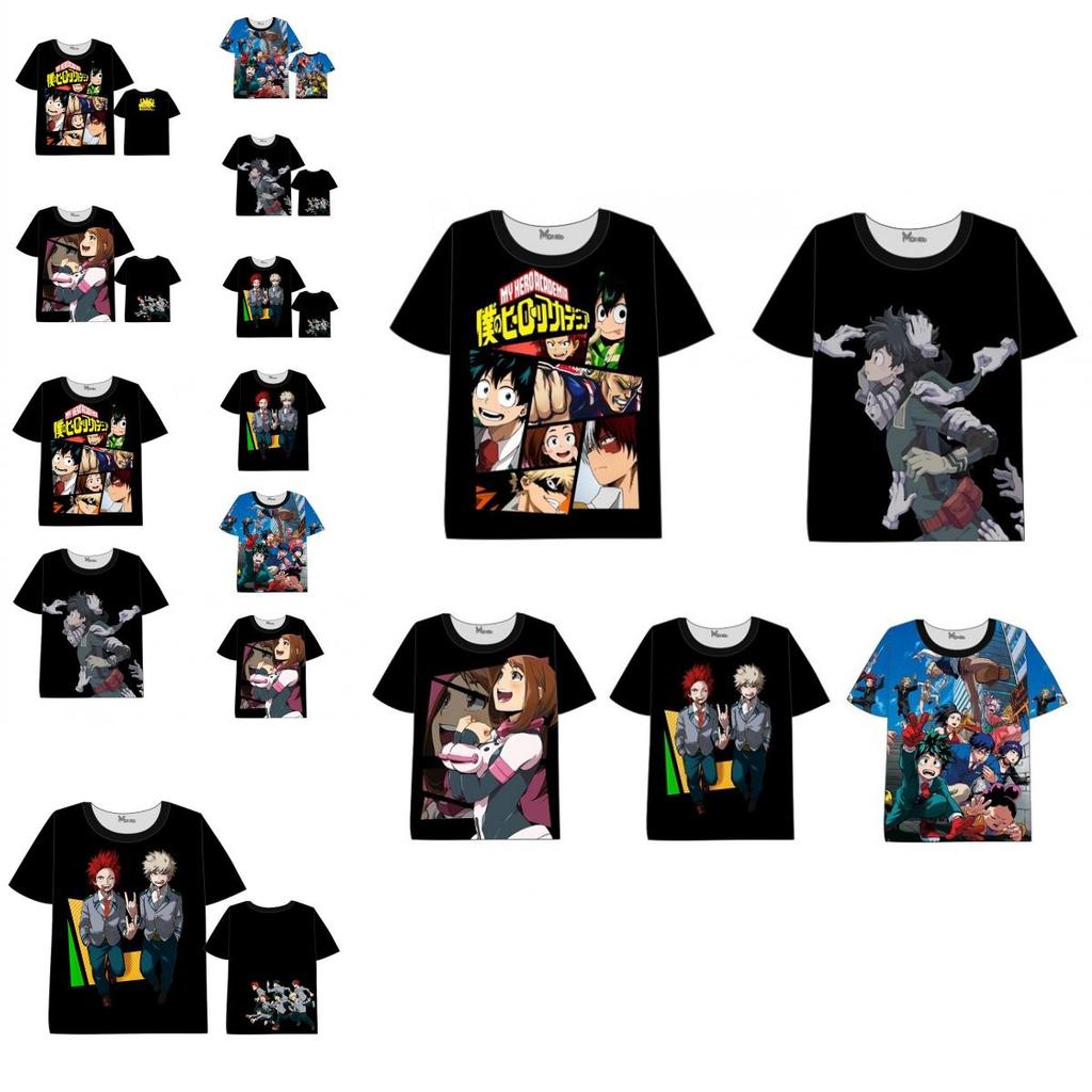 Stylish My Boku No Hero Academia T-shirt Man Women 3d Print With Summer Comfort