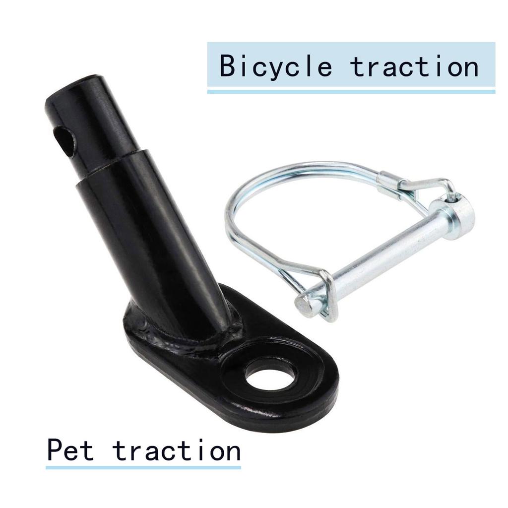 Bike Trailer Hitch Connector Bicycles Trailer Hitch Coupler Attachment Adapter for Child Pet Cargo Bike Trailers