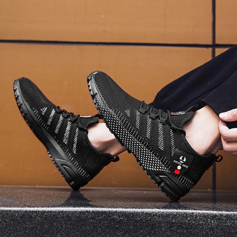 Летающая спортивная обувь, новинка 2023 года, летние кроссовки, дышащая легкая сетчатая обувь, мужская повседневная обувь