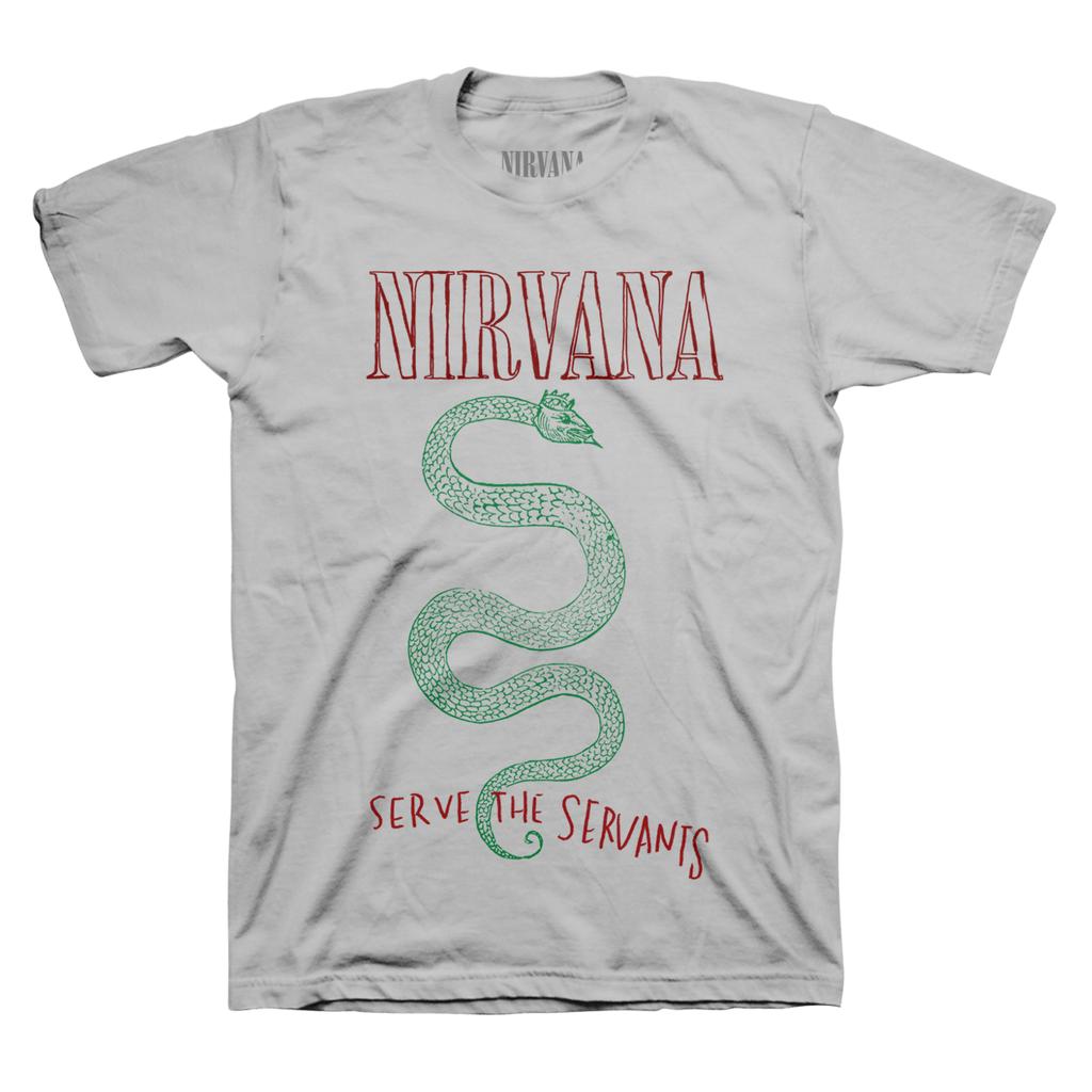 Двусторонняя футболка Nirvana Seahorse Мужская Беременность, Унисекс Уличная одежда для фанатов гранж-рока, Повседневная футболка с коротким рукавом, 100% хлопок