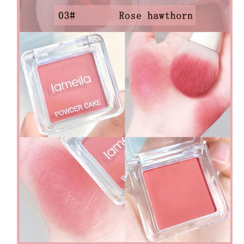 1Pcs Blush Stick Cream Palette Matte Shimmer Glitter, Pigmented Makeup Eye Shadow, Powder Waterproof Eye Cosmetic Stick Make-up for Women Rouge