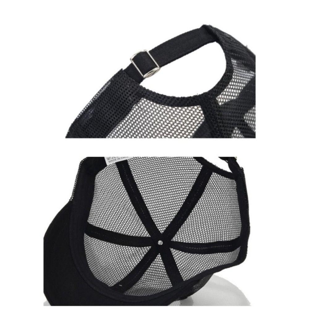 Дышащая кепка с козырьком, полностью сетчатая, повседневная бейсболка для мужчин