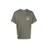 FW22 Letter Logo Printed Round Neck Short Sleeve T-Shirt Men Tops Olive-Green VN0A7SPRYLS1CO