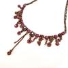 [D7886] - Designer Necklace 'Symphonie Clèves' Pink