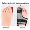 1 Pair Bunion Corrector with Fastener Tape Wear Resistant Adjustable Pain Relief Bunions Correction Big Toe Straightener