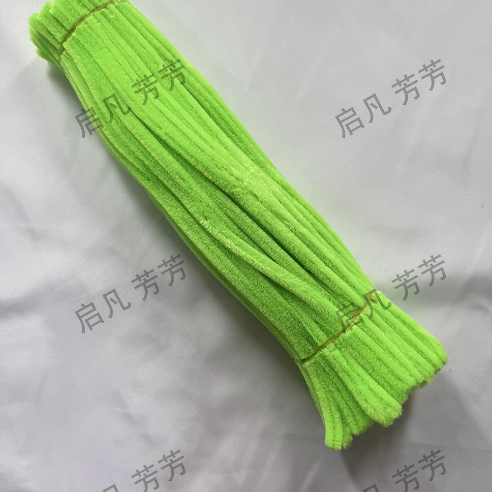 8mm Macaron Color Encrypted Twist Ties Chenille Stems for DIY Toys