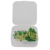 15Pcs Paper Clip Yellow Green Pineapples Shape 2 Color Lovely Metal Material Craft Paperclip for