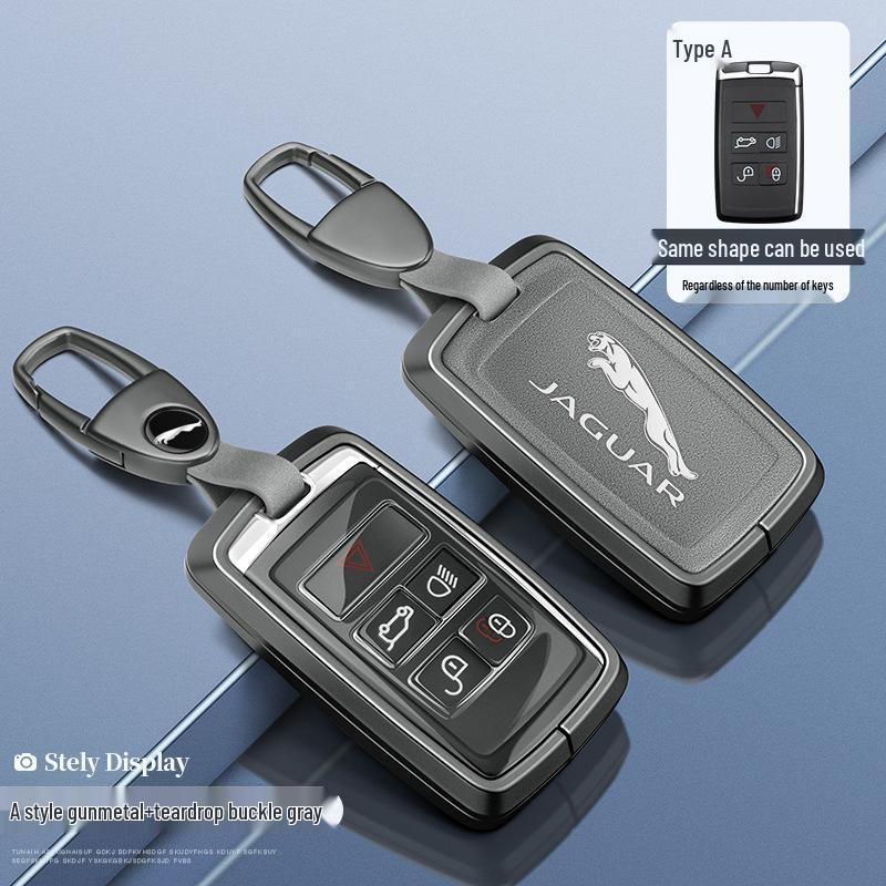 Jaguar XEL, Range Rover Velar, Discovery Sport, and Defender Premium Metal Key Case