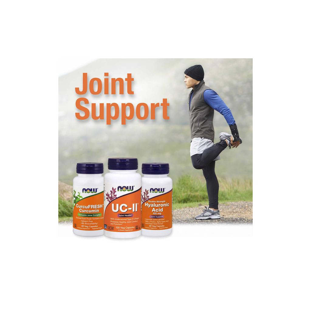 Now Foods Hyaluronic Acid with MSM, 50 Mg, 120 Veggie Capsules