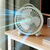 Мини Настольный USB Вентилятор С Эргономичной Ручкой Высокая Циркуляция Воздуха Для Использования В Помещении И На Открытом Воздухе