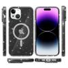 Прозрачный магнитный чехол для iPhone 11 Terminator, подходит для модных брендов с блестками, чехол MagSefe с продвинутым дизайном, прямая поставка