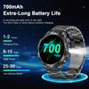 MEVADEN Новые мужские смарт-часы с Bluetooth-звонками, 1,85 дюйма, спортивный фитнес-трекер, монитор сердечного ритма, умные часы для Android/iOS, 700 мАч AK75