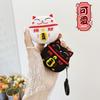 Силиконовый чехол для наушников с милым мультяшным Lucky Cat для Samsung Galaxy Buds 2 Pro Live, чехол для Galaxy Buds2 Pro, полная защита с ремешком