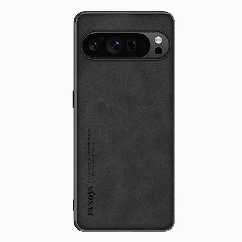 Матовый чехол из искусственной кожи ягненка для Google PIxel 9 Pro XL 8 7 Pro 8A 7A 6A Противоударный силиконовый чехол с мягкой рамкой