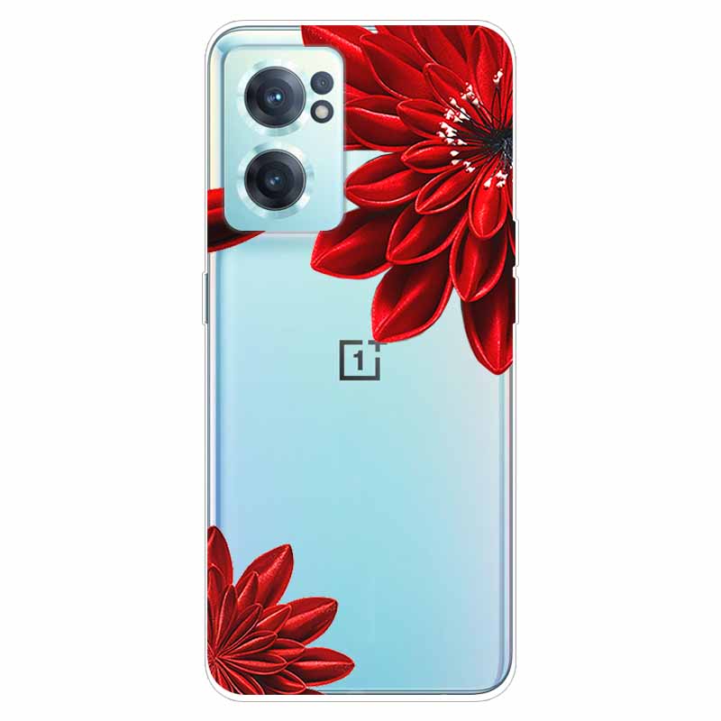 Чехол для телефона OnePlus Nord CE 2 5G, чехол из ТПУ, силиконовый, мягкий, с рисунком, прозрачный чехол для One Plus 10 Pro / CE2 5G, прозрачный Coque