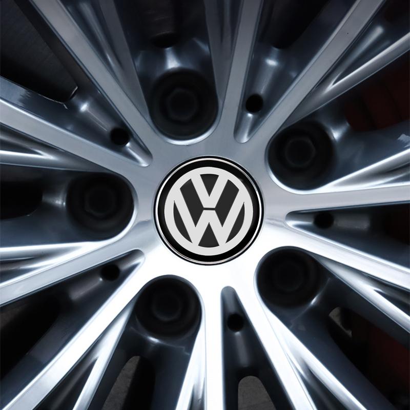 4 шт. 60 мм Колпачки центра ступицы колеса автомобиля Автоаксессуары для Volkswagen B5 B6 B7 T4 T5 Golf 4 5 6 7 Polo Passat Tiguan Jetta Gol