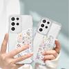 Samsung A13 Flower A32 Bear Plus Rabbit S20 Transparent 22 All-inclusive & Creative 23 Case