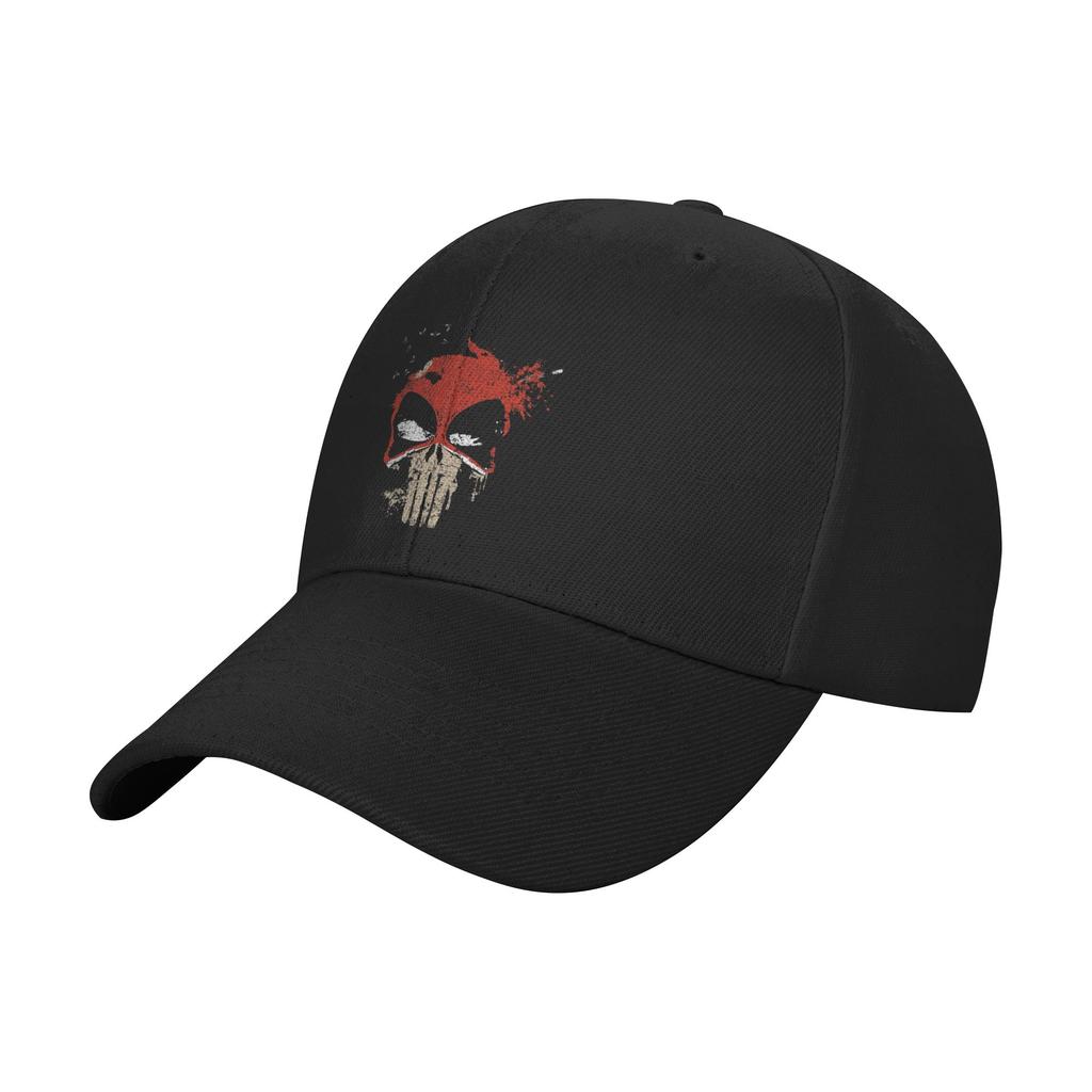 Skull Head Baseball Cap Adult Fashion Trucker Worker Cap Hat Breathable Polyester Sun Caps