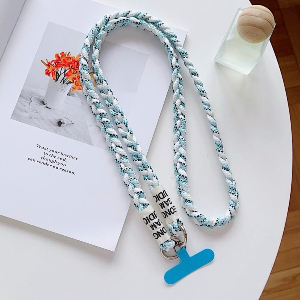 Braided Rope Phone Anti-lost Rope Long Phone Case Chain Straps Hanging Cord Phone Accessories