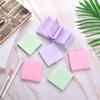 Lined Pop Up Sticky Note 3x3 inch, 6 Pack Accodian Stlye Self-Sticky Notes with Lines, Light Green Pink Purple Color, 100 Sheet/Pad Easy Post