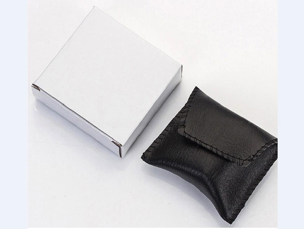 Double LED Optical Glass Metal Magnifier with Black Spray Paint for Racing Pigeon Tri-fold Linen Testing