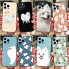 Japanese Spitz Dog Phone Case For iPhone Samsung Galaxy Redmi Xiaomi Oppo OnePlus Note S A 7 8 9 10 11 12 13 14 20 21 22 23 53 54 Pro Max Plus Ultra