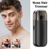 Electric Nose Hair Trimmer for Men Rechargeable Nose Hair Trimmer IPX7 Waterproof Multi-Functional Nose Ear Eyebrow Trimmer