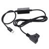 Type C Input to D Tap Output Charging Cable Camera Battery Power Cable for V Mount Battery