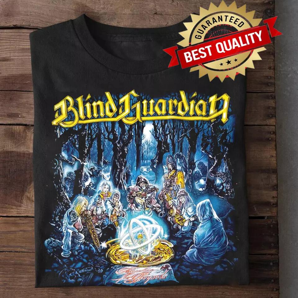 Blind Guardian Унисекс Черный Хлопок Полный Размер S-5XL SS443 Унисекс Футболка