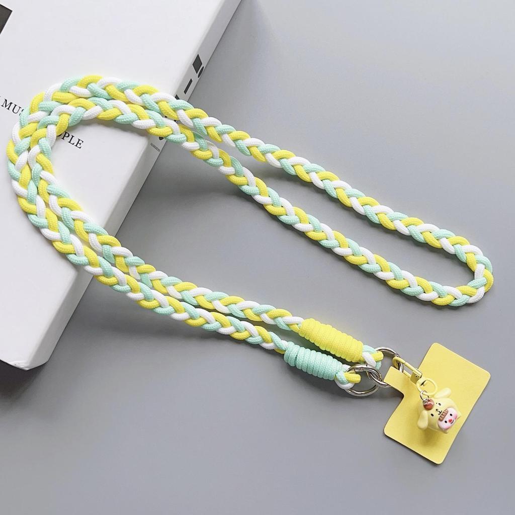 Универсальный шнур для мобильного телефона для скалолазания на открытом воздухе с динамиком Bee, пеньковой веревкой и ремнем через плечо для мужчин и женщин