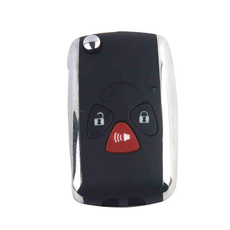 Toyota 3-Button Remote Key Shell (No Logo)