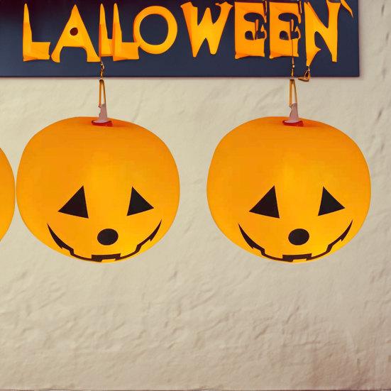 5шт Хэллоуин тыква лампы воздушные шары создают праздничную атмосферу декоративные воздушные шары тонкой работы