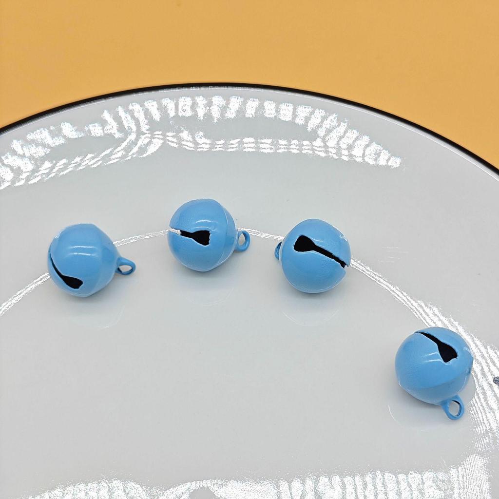 14 мм Леденцового цвета Окрашенные Колокольчики Брелок Аксессуары для DIY Рождественских Украшений и Ювелирных Изделий для Питомцев