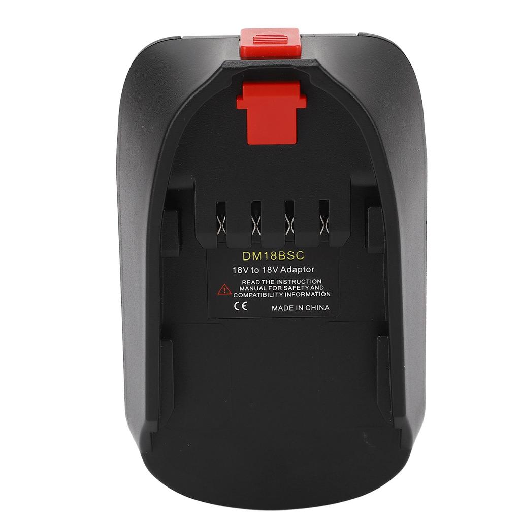 Преобразователь аккумулятора электроинструмента Широкая совместимость Адаптер литиевого аккумулятора для Bosch PBA 18V Аккумуляторный