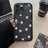Летний дизайн с цветами ромашки Эстетичный чехол для телефона iPhone 17 Pro Max Чехол iPhone 16 Pro 15 14 13 12 Pro Max Япония Кавайная девушка Мягкий чехол