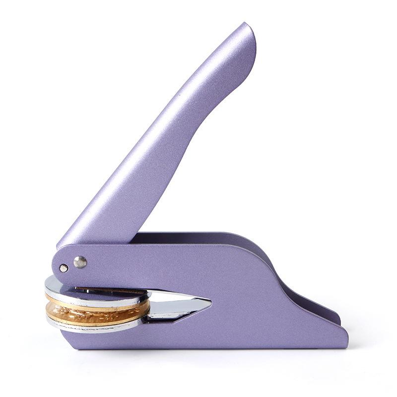 Portable Hand Held Metal Stamping Pliers, Pattern Embossing Press, DIY Leather Metal Imprinting Tool