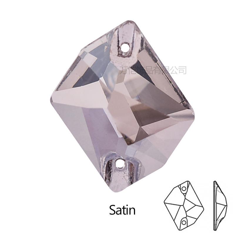 Стеклянная дрель специальной формы с золотым дном, ручная дрель с плоским дном и двойным отверстием для ручного шва, плоская пряжка для камня своими руками, стразы, аксессуары для одежды