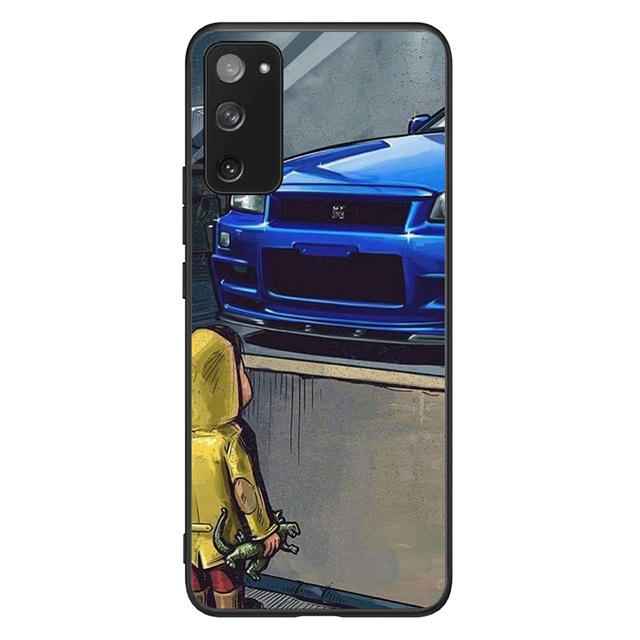 Чехол для телефона Boy See Sports Car Jdm Drift для Samsung Galaxy S8 S9 S9plus S10e S10 5g S20plus S21plus S21ultra Note10